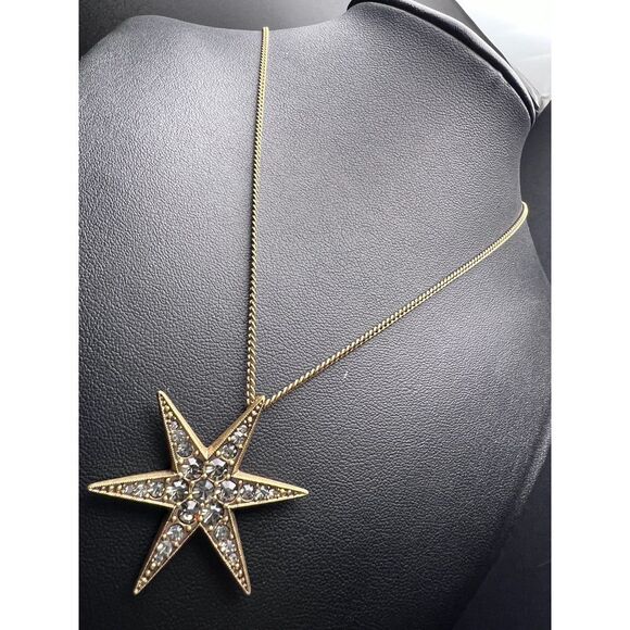 J. Crew Crystal Star Necklace - Picture 7 of 9